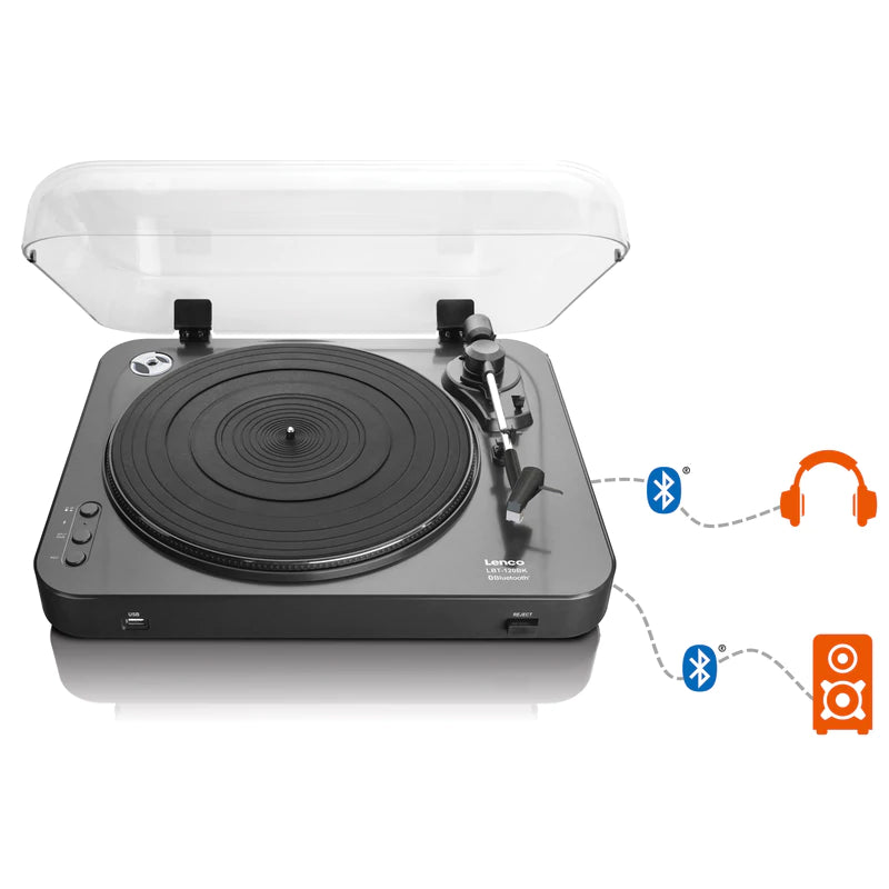 Lenco LBT-120 Bluetooth skivspelare (svart)