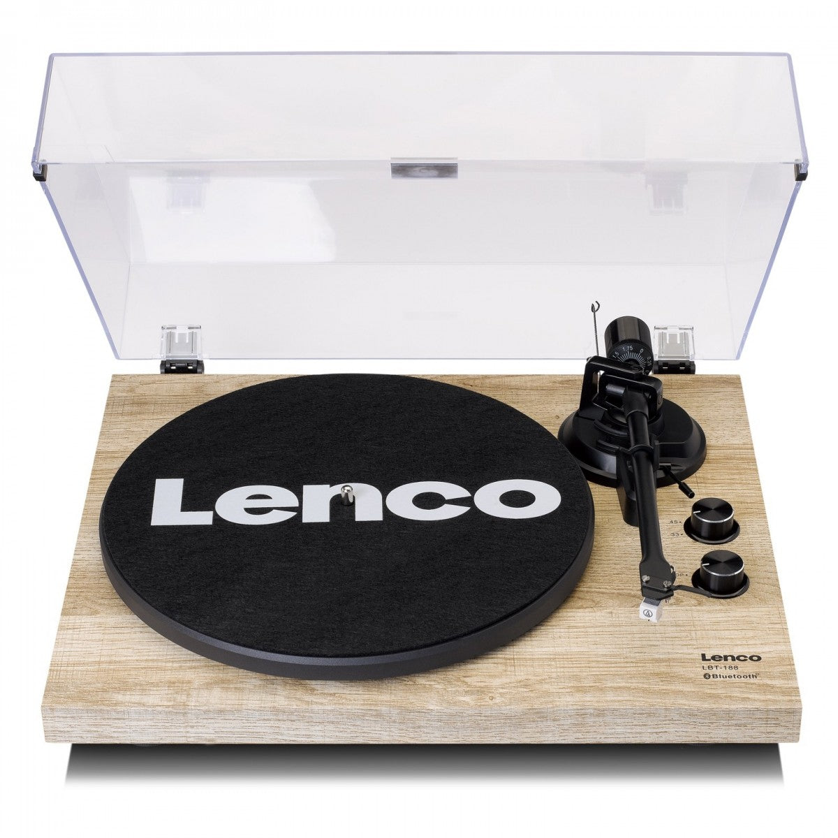 Lenco LBT-188 Bluetooth skivspelare (furu)
