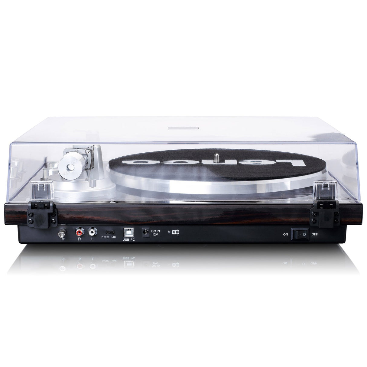 Lenco LBT-188 Bluetooth skivspelare (valnöt)