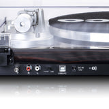 Lenco LBT-188 Bluetooth skivspelare (valnöt)