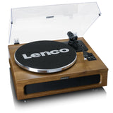 Lenco LS-410 Bluetooth skivspelare (trä)