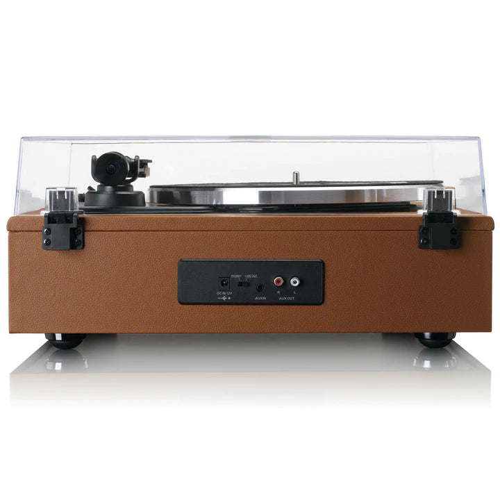 Lenco LS-430 Bluetooth skivspelare (brun)