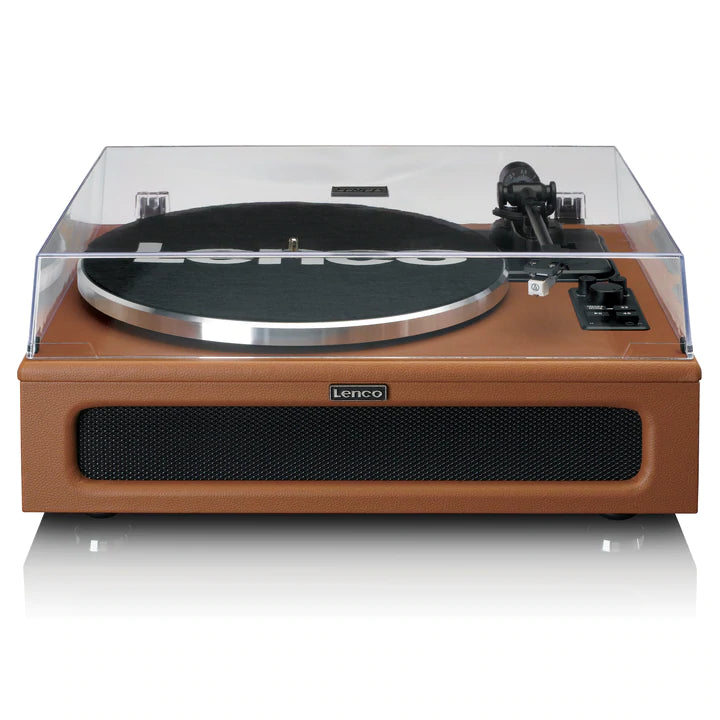 Lenco LS-430 Bluetooth skivspelare (brun)