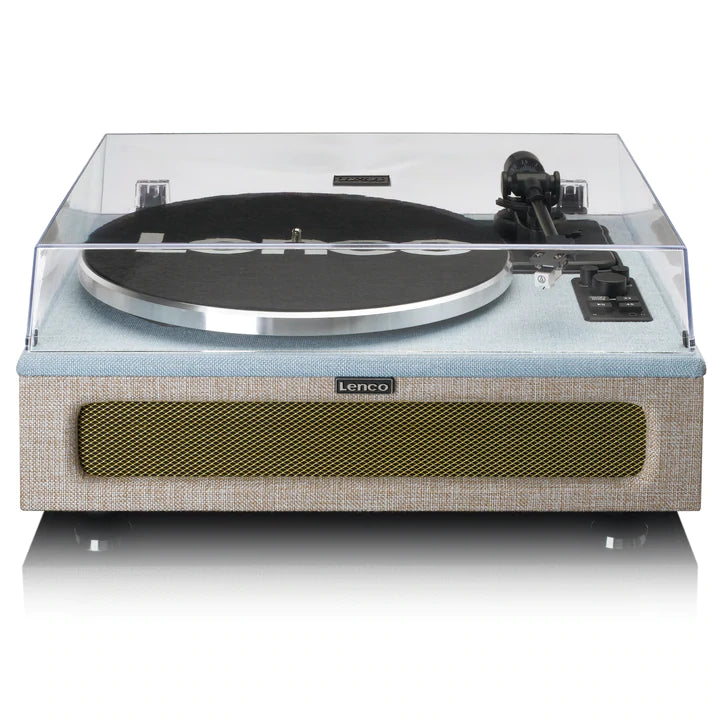 Lenco LS-440 Bluetooth skivspelare (blå/beige)