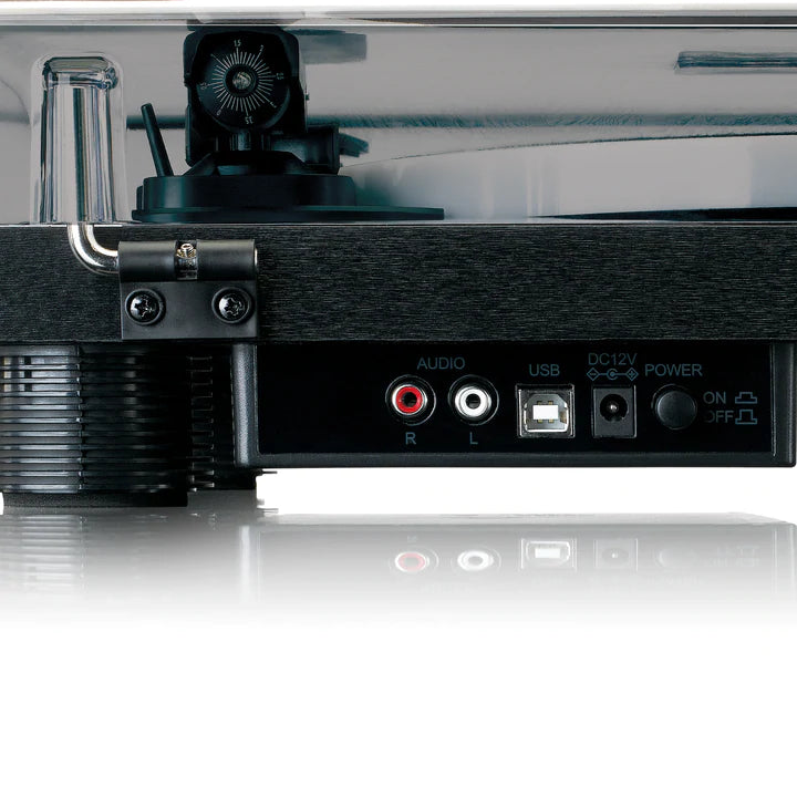 Lenco LS-50 LED skivspelare (svart)