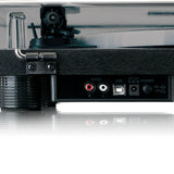 Lenco LS-50 LED skivspelare paket (Svart)