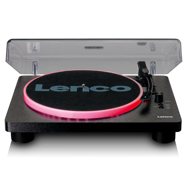 Lenco LS-50 LED skivspelare (svart)