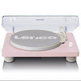 Lenco LS-50 skivspelare paket (Rosa)