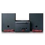Lenco MC-250 MicroSet Mini Stereo & Internet Radio (svart/silver)