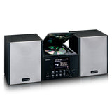 Lenco MC-250 MicroSet Mini Stereo & Internet Radio (svart/silver)