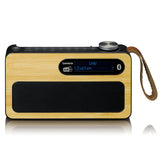 Lenco PDR-040 DAB+ Radio (bambu/svart)