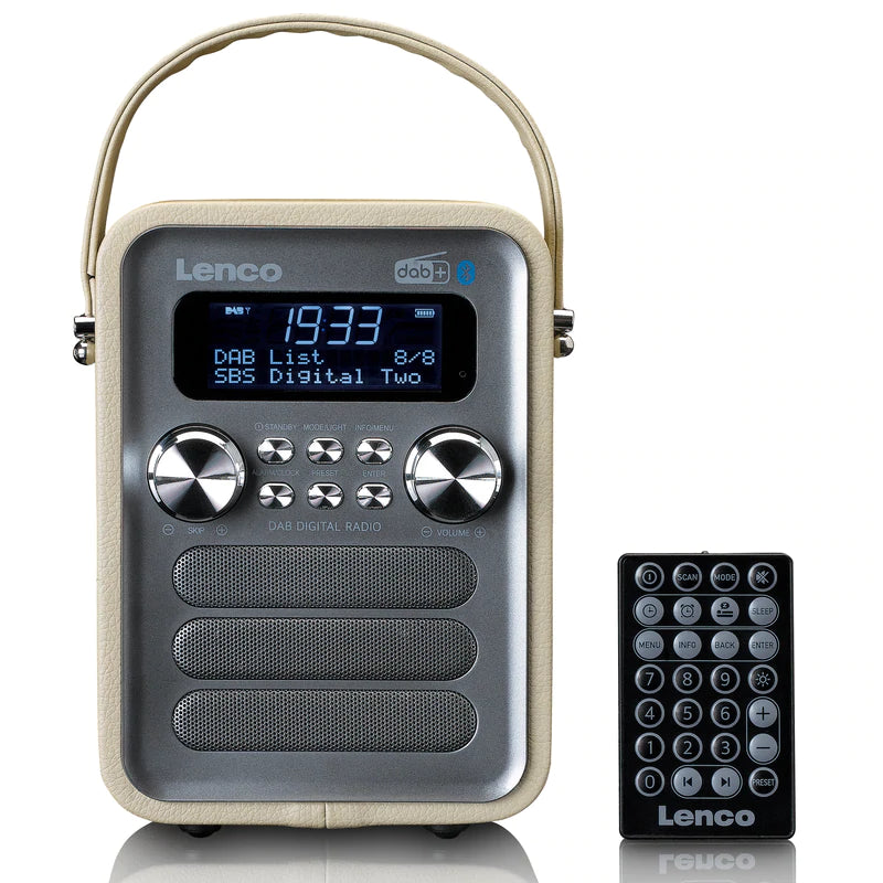 Lenco PDR-051 DAB+ Radio (Taupe/Silver)