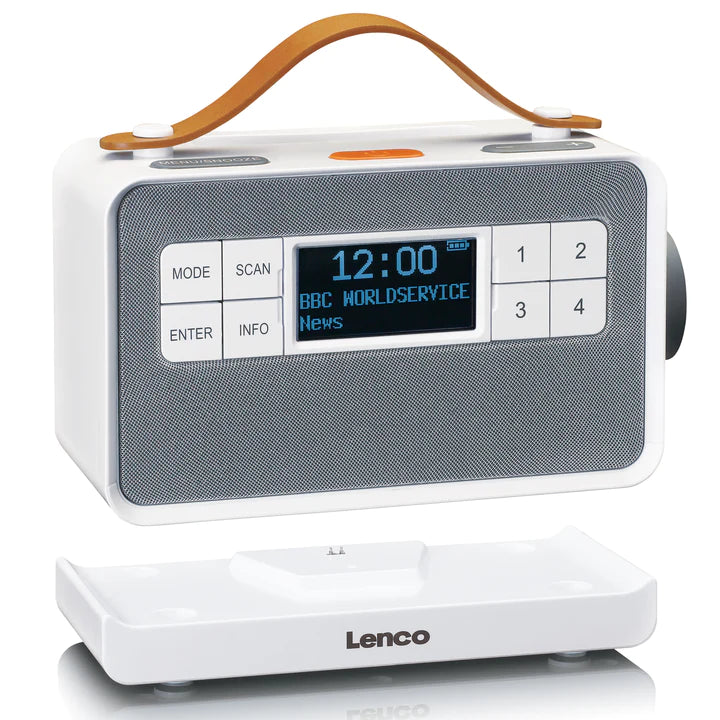 Lenco PDR-065 DAB+ Radio (Vit)
