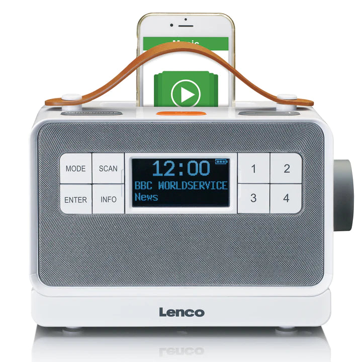 Lenco PDR-065 DAB+ Radio (Vit)