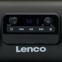 Lenco SPR-200BK Boombox med Bluetooth