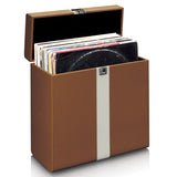 Lenco TTA-301BNWH Fodral för 12" vinyl (brun)