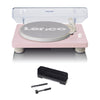 Lenco LS-50 skivspelare paket (Rosa)