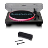 Lenco LS-50 LED skivspelare paket (Svart)