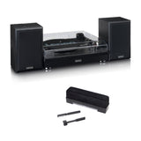 Lenco LS-101 skivspelare paket (Svart)