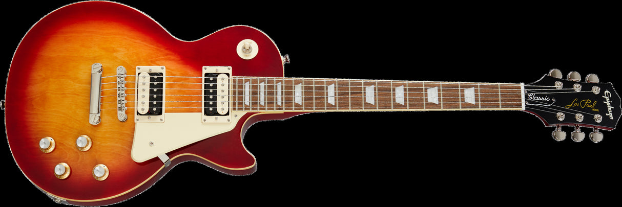 Epiphone Les Paul Classic elgitarr startpaket (Heritage Cherry Sunburst)