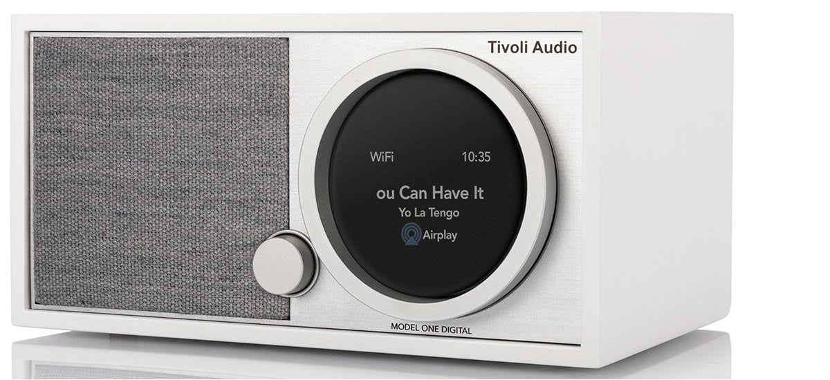 Tivoli Audio Model ONE GEN.2 digital högtalare (vit, grå)