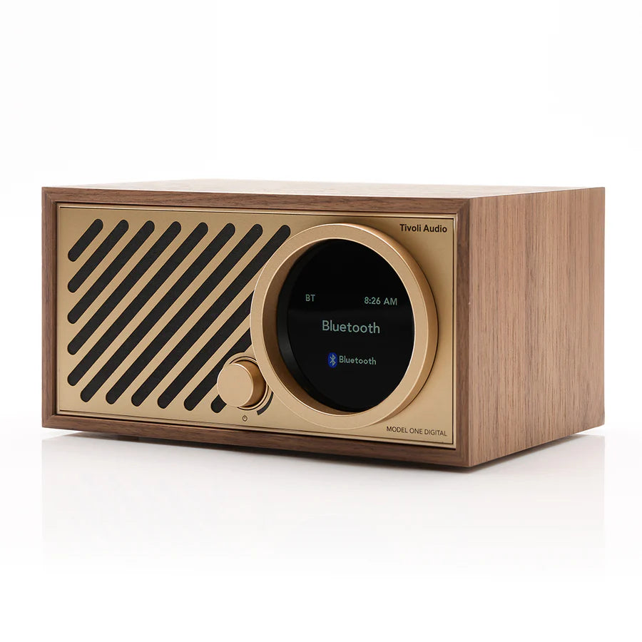Tivoli Audio Model ONE GEN.3 Digital+ Högtalare, Valnöt/Guld
