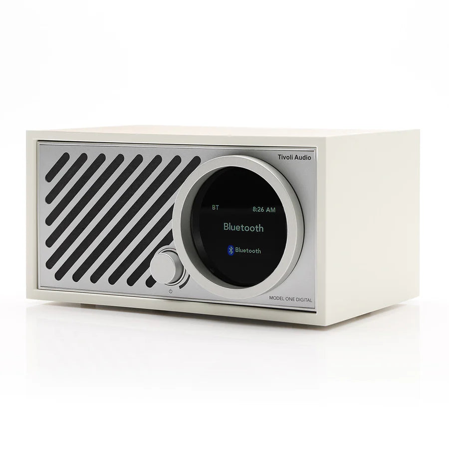 Tivoli Audio Model ONE GEN.3 Digital+ Högtalare, Vit/Silver