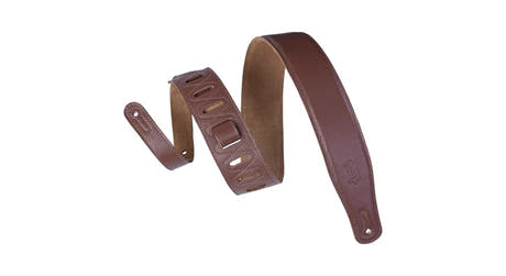 Levys M26GF gitarrrem 2 1/2", brun