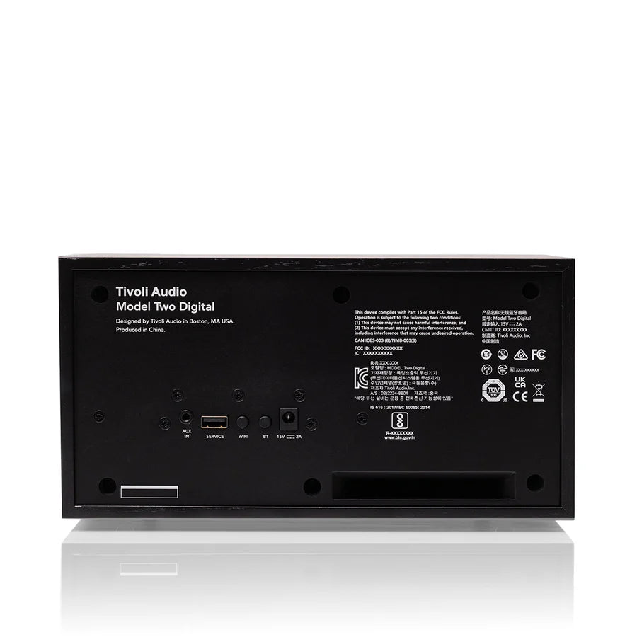 Tivoli Audio Model Two Digital Bluetooth högtalare (svart/svart)