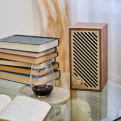 Tivoli Audio Model Two Digital Bluetooth högtalare (valnöt/guld)