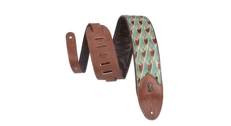 Levys M4WP gitarrrem 3", Arrowhead Turquoise