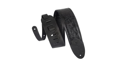Levys M4WP gitarrrem 3", Black Rose