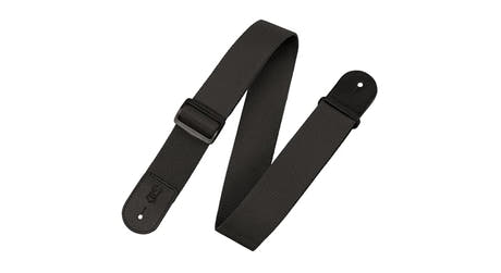 Levys M8POLY gitarrrem 2", svart