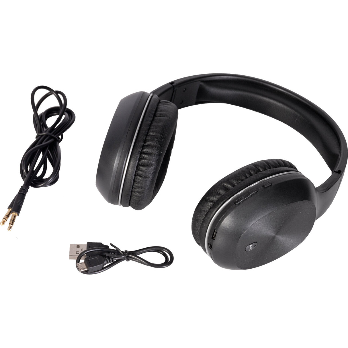 Madison MAD-HNB100 trådlösa Bluetooth hörlurar (svarta)