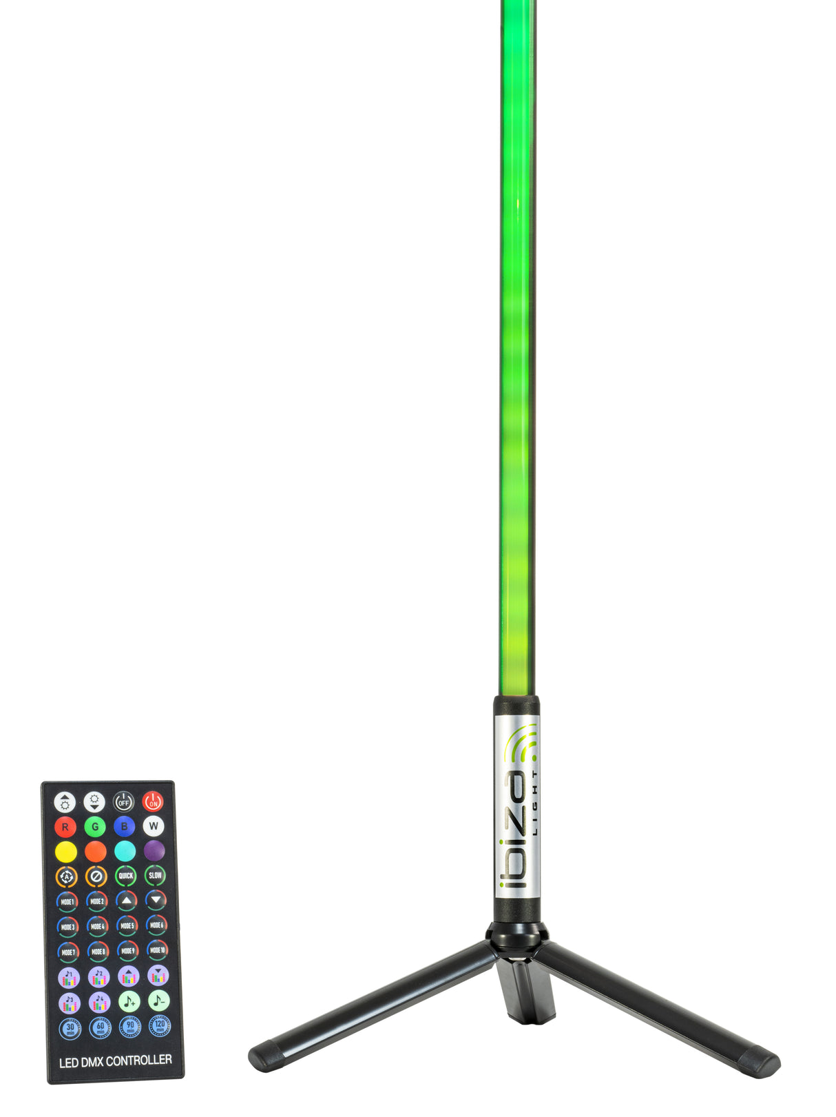 Ibiza Magic Color Stick RGB golvljus (svart)