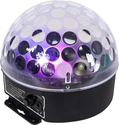 Ibiza Astro-Bat RGBA LED diskoljus