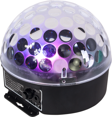 Ibiza Astro-Bat RGBA LED diskoljus