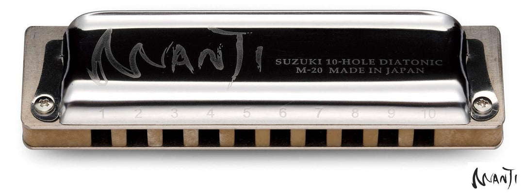 Suzuki Manji Standard M-20 Diatonisk munspel (G)