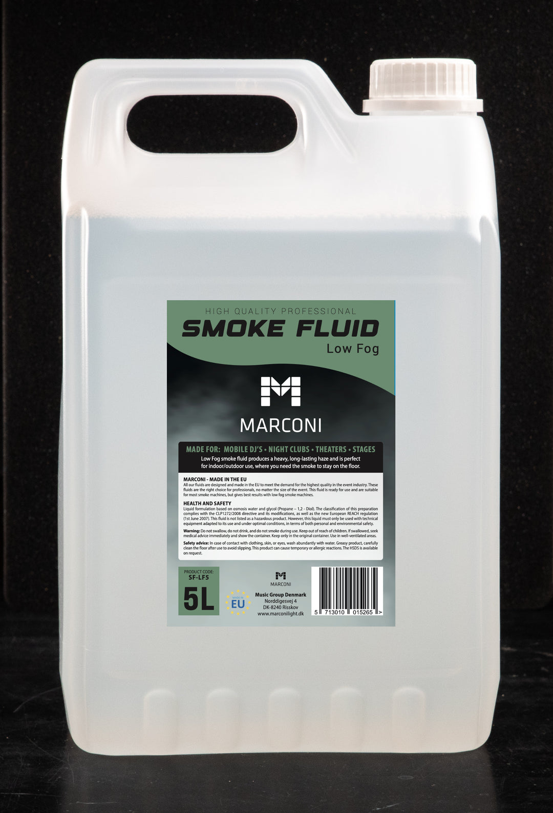 Marconi rökvätska - Low Fog (5L)