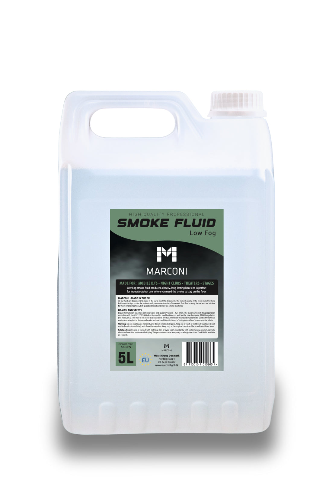 Marconi rökvätska - Low Fog (5L)