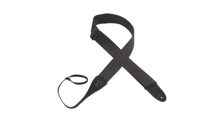 Levys MC8A gitarrrem 2" till akustisk gitarr och dobro, svart