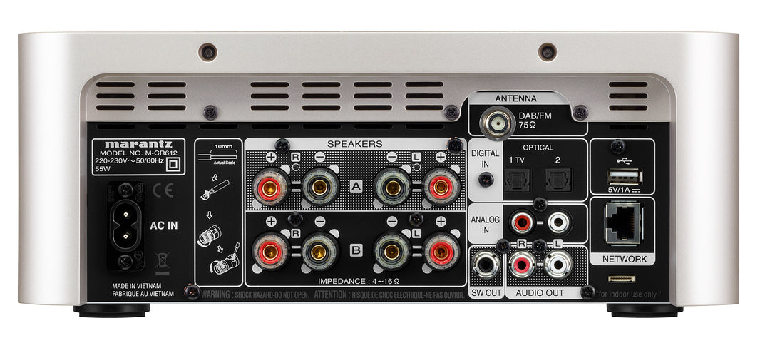 Marantz Melody X M-CR612 Mini System System (silver)