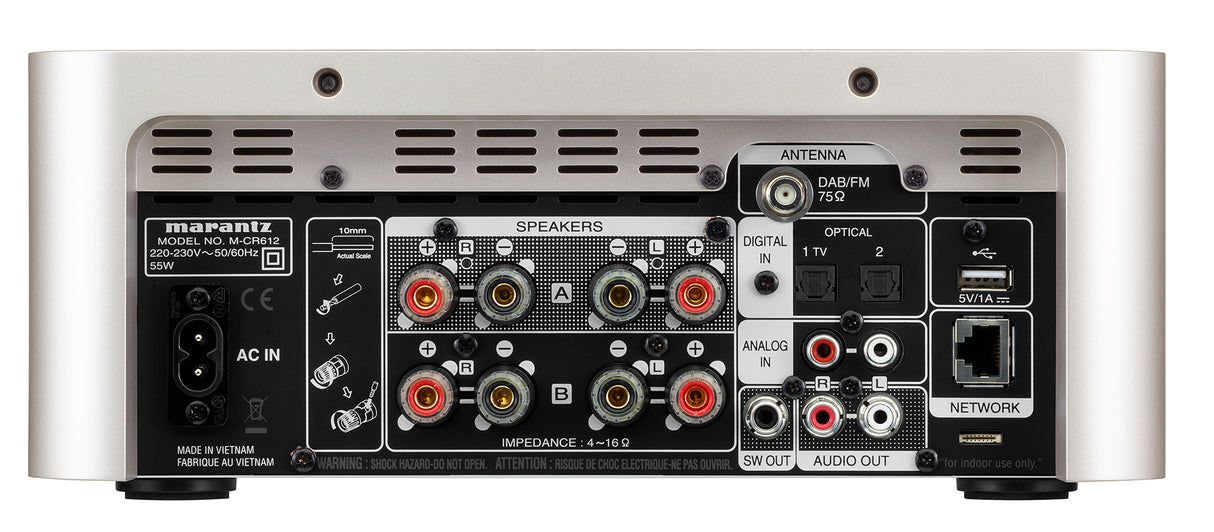 Marantz Melody X M-CR612 Mini System System (silver)