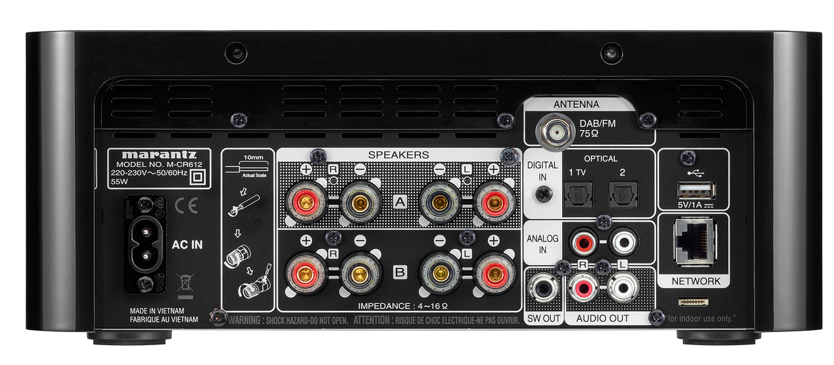 Marantz Melody X M-CR612 Mini System + Signature S20E