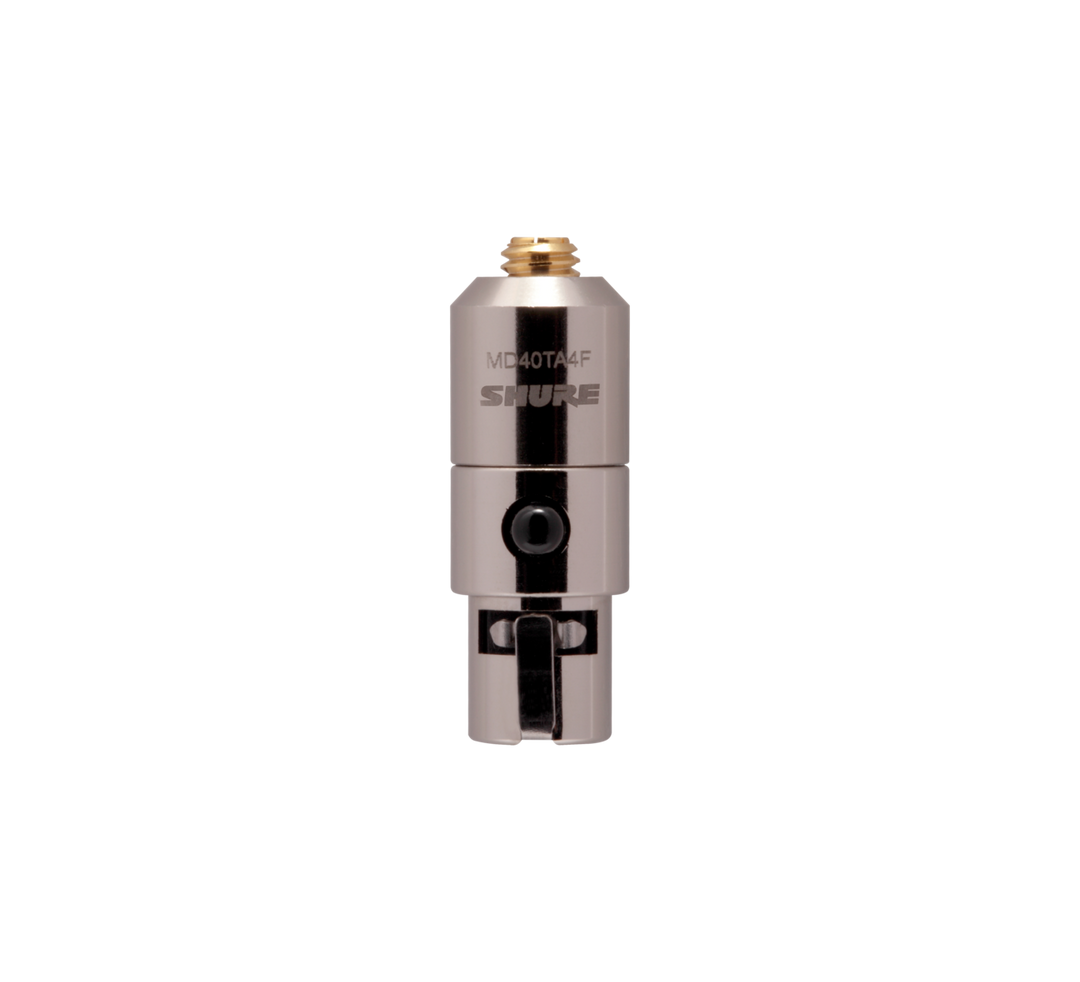 Shure MD40 TA4F adapter