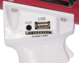 Megafon med USB och SD-kortläsare (50W)