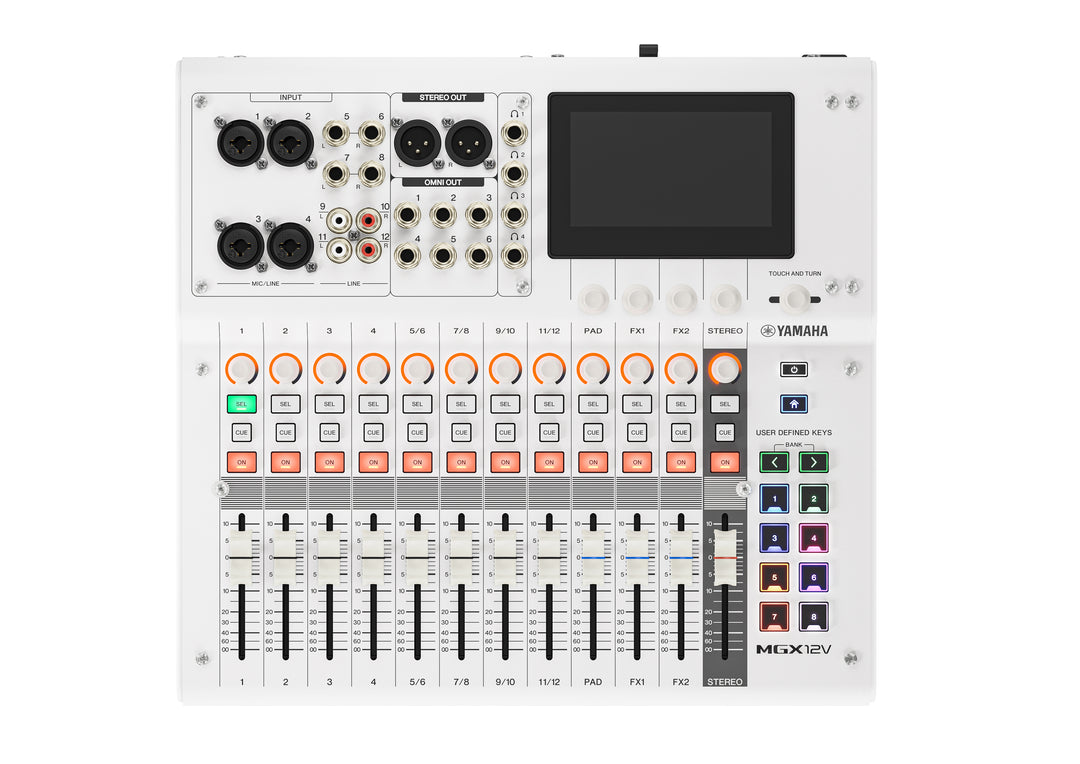 Yamaha MGX12V Digital mixer (Vit) - Videoversion