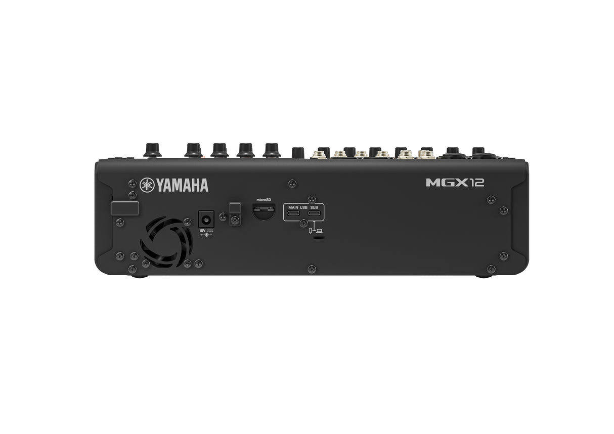 Yamaha MGX12 Digital mixer (Svart)