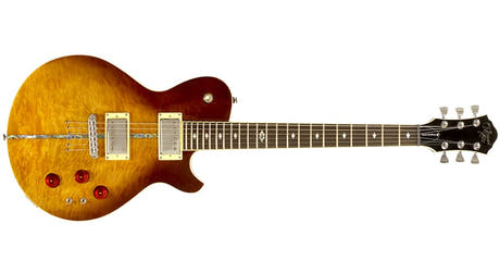 Michael Kelly Mod Shop Patriot Instinct SB Duncan elgitarr, Scorched