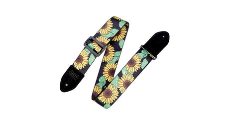 Levys MP2 gitarrrem 2", Sunflower